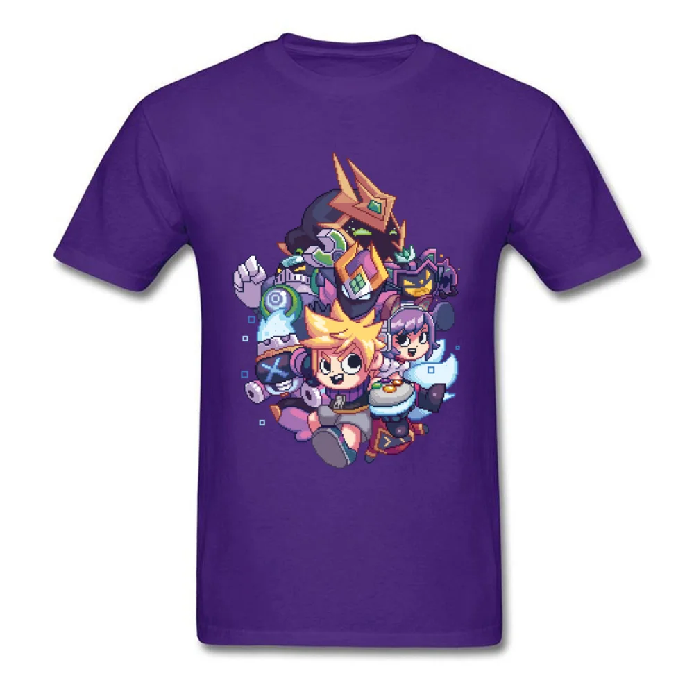 Classic Men Tops Shirts Arcade Up Fitness Tight Tshirts All Cotton Short Sleeve Funny T-Shirt Round Collar Drop Shipping Arcade Up purple
