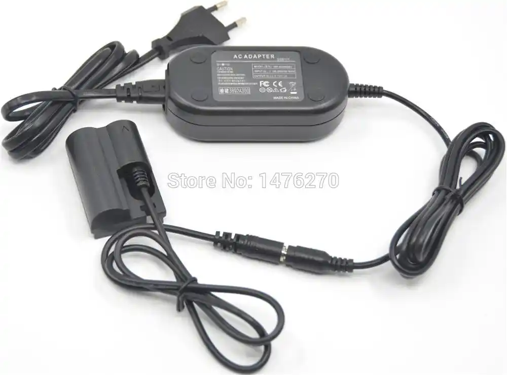 Fuente de alimentación 2A Adaptador LP-E8 para Canon EOS 5D//10D//20D//30D//40D//50D