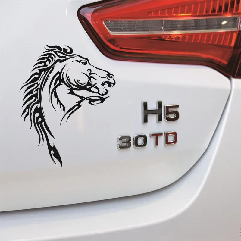 horse Sticker Logo Name horse Decal Posters Vinyl Wall Decals Pegatina Quadro Parede Decor Mural horse Sticker