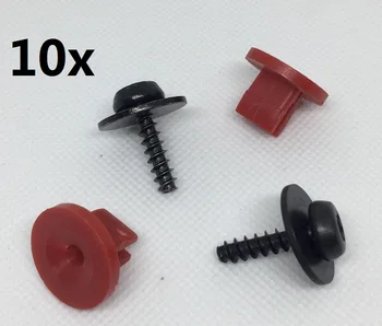 

10 SET FOR FORD FOCUS MONDEO ENGINE UNDERTRAY COVER CLIPS BOTTOM COVER SHIELD GUARD