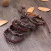 DAXI браслет 16 Style Metal Leather Bracelets Men Jewelry Vintage Classic Charm Bracelet Bangles Homme Male Jewellry ► Photo 3/5