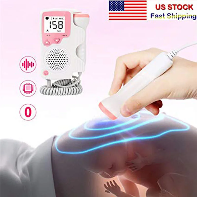 Pregnant woman Home Use Fetal Heart Rate Monitoring Baby Monitor to Hear Fetal Movement Stethoscope Medical