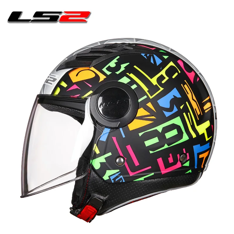 LS2 Половина лица шлем мото rcycle шлем casco moto capacetes de moto ciclista capacete 562