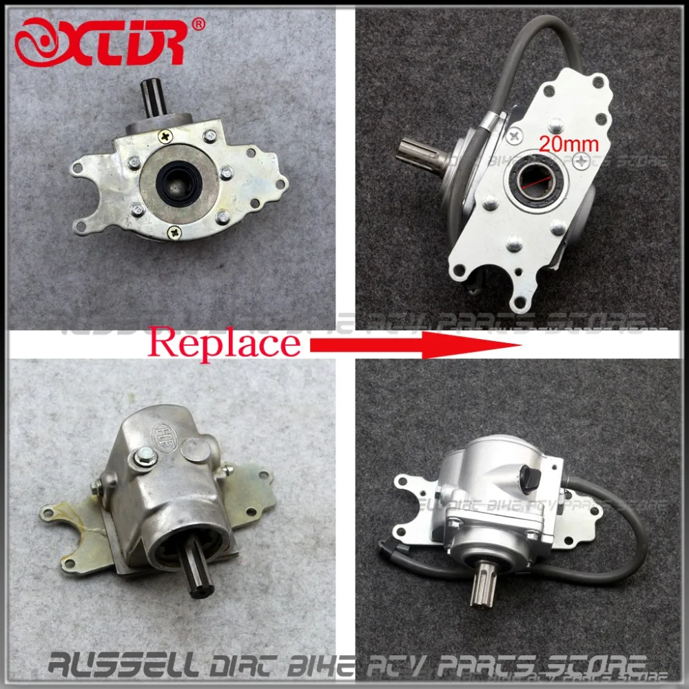 

Reverse Rear axle Gear Box Assy transfer case 150cc 200cc 250cc Chinese ATV Quad