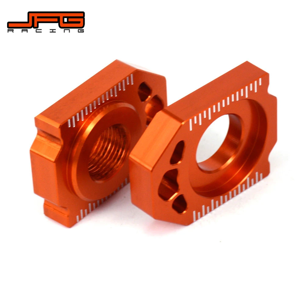 Мотоцикл CNC задняя цепь регулировщик ось блоки для KTM SX SXF XC XCF EXC EXCF XCW XCFW 85 125 150 200 250