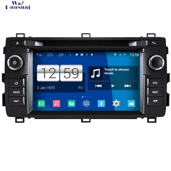 

WANUSUAL 2017 Car-Styling 7'' Android 4.4.4 GPS Navigation for Toyota Auris 2013 Tape Recorder with WIFI GPS BT 1024*600 Maps