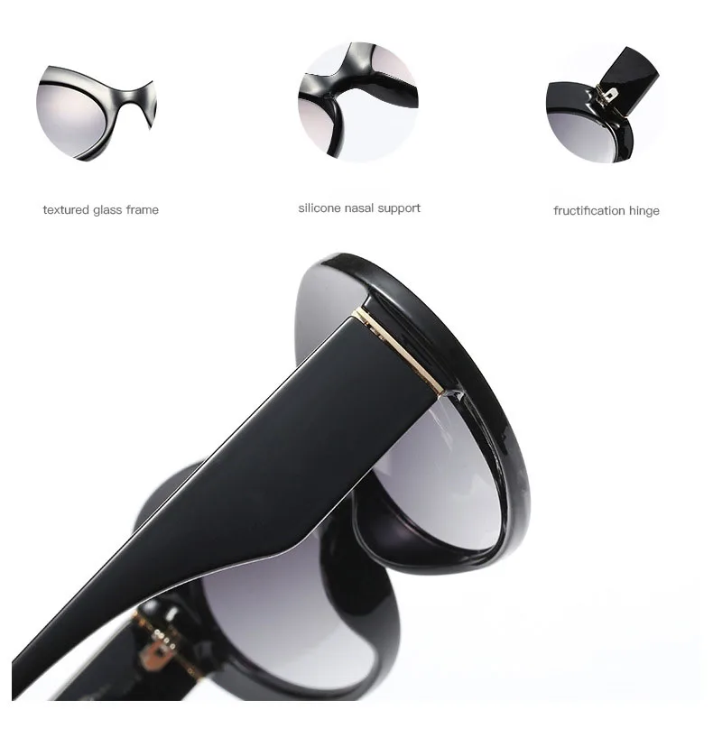 XYKGR, модные, кошачий глаз, индивидуальные солнцезащитные очки, женские, брендовые, дизайнерские, черные, леопардовые, солнцезащитные очки, мужские и женские, трендовые очки, UV400