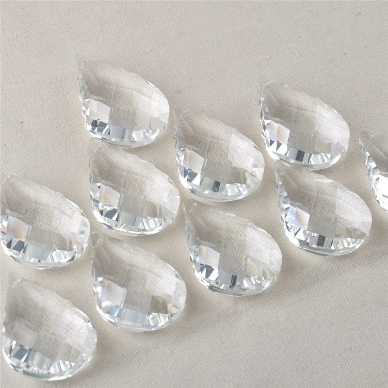 50mm Clear Gourds Glass Crystal Prisms Suncatcher Chandeliers Parts Garland Chakra Spectra Lustres Lamp Hang Drops Decoration (2)