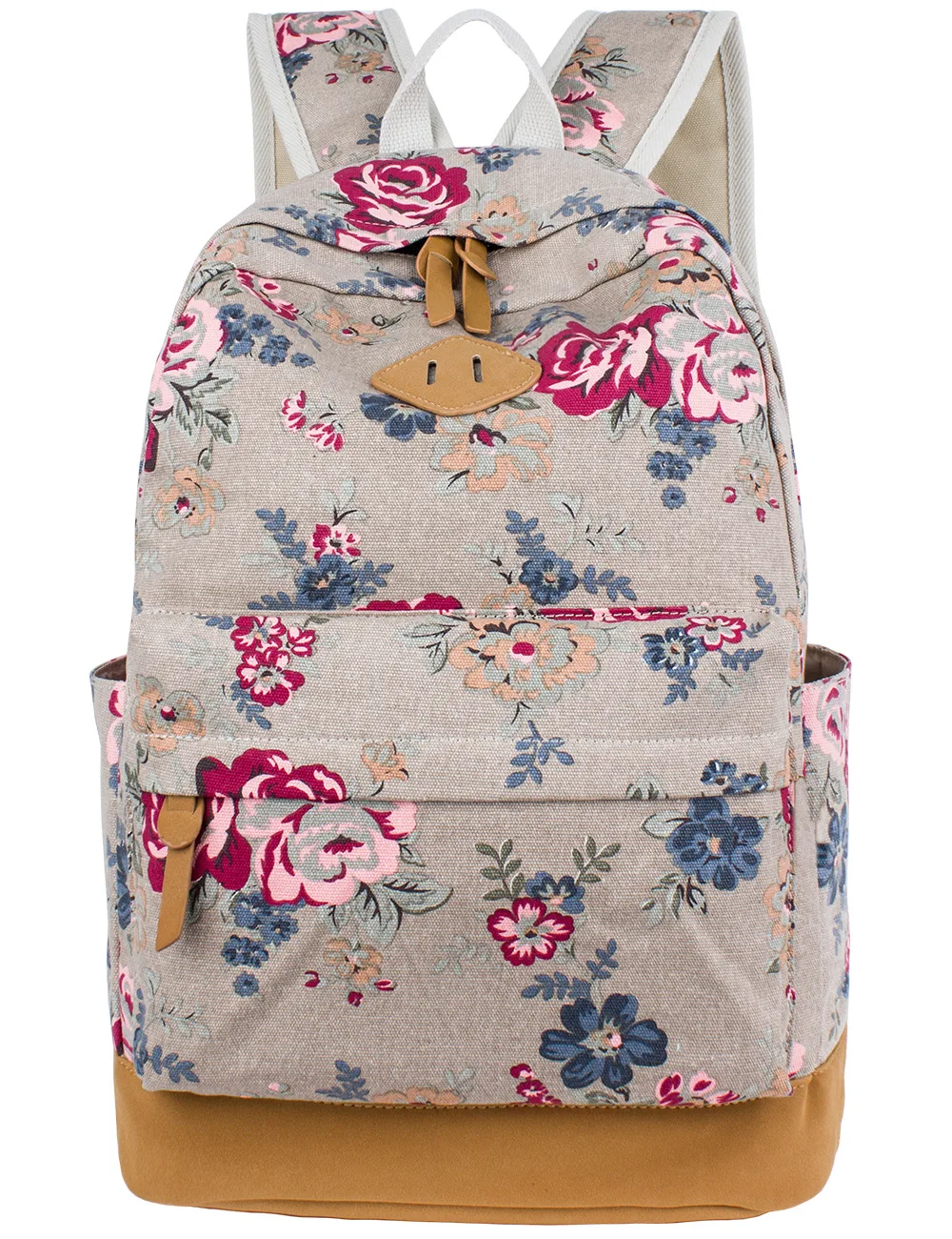 Coofit Новый Для женщин рюкзак Повседневное с цветочным принтом ранцы подросток Обувь для девочек Школьный рюкзак с цветочным принтом