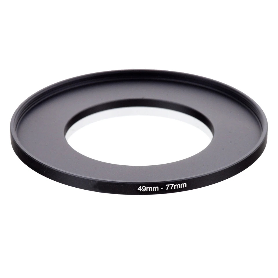 DIGITAL HD ® ANELLO ø 49-77 mm. STEP UP per obiettivo ø 49 mm e filtro o accessorio ø 77 mm da Italia