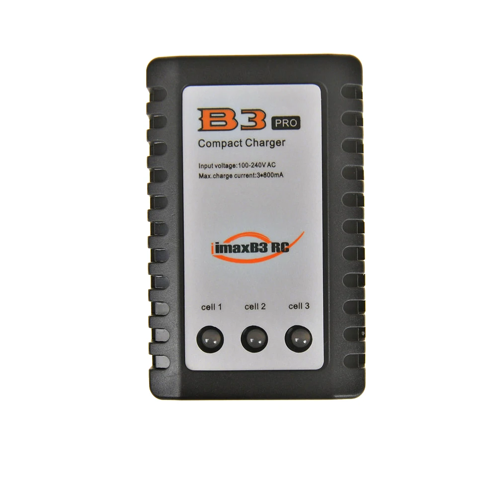 RC Airplane B3 Li-po Balance Battery Compact Charger 7.4-11.1V 2S-3S AC 100~240V