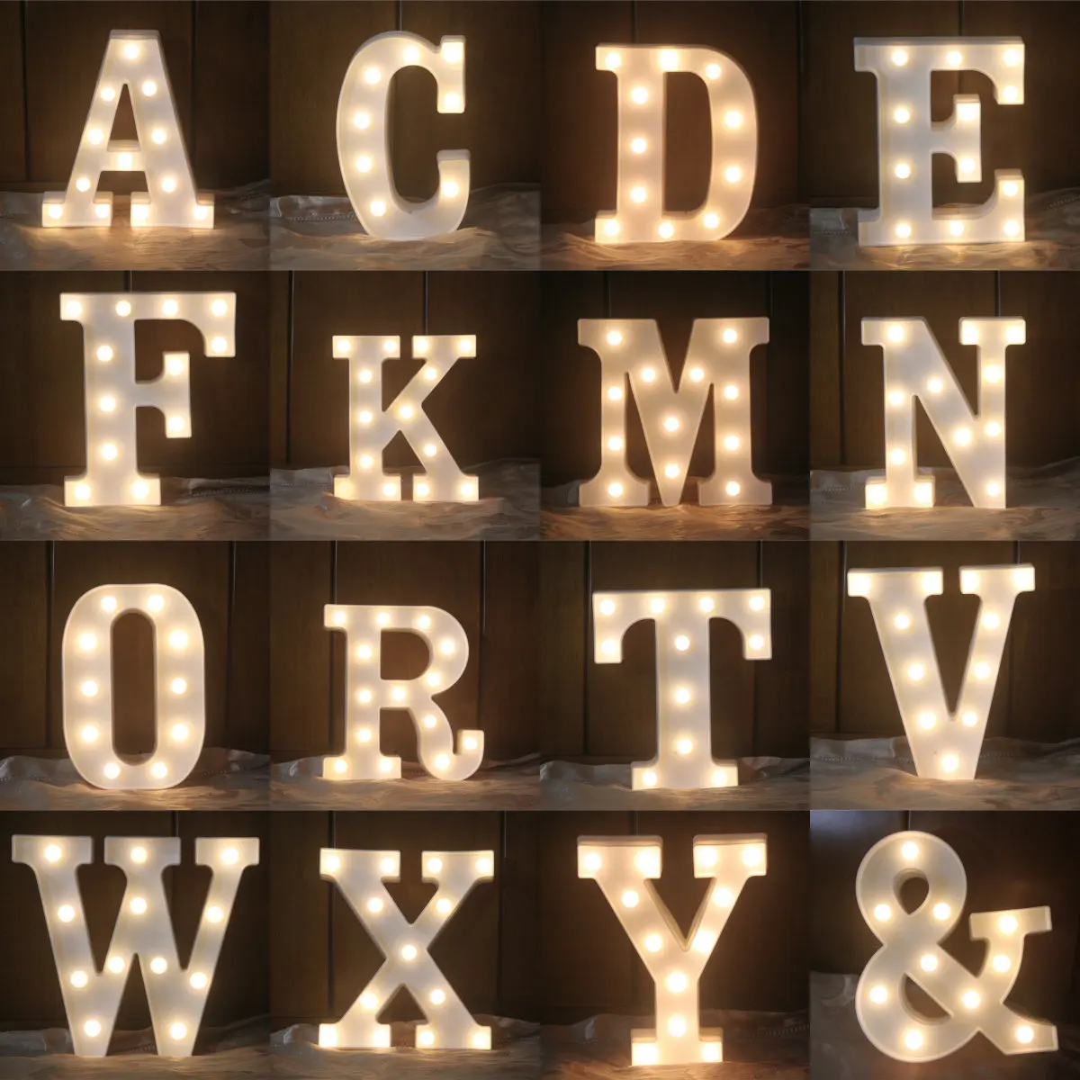 mushroom night light 22CM DIY A-Z Alphabet Letter LED Light White Up Symbol Indoor WALL Wedding Party Window Display Battery Lamp Romantic Decoration home depot dinosaur light