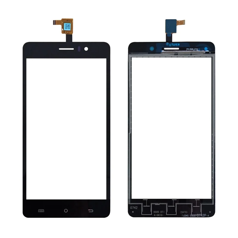 for Cubot Rainbow Touch Screen Digitizer+ Tools New 1280X720 5.0inch For Cubot Rainbow Touch Panel Glass Sensor Spare Parts - Цвет: Черный