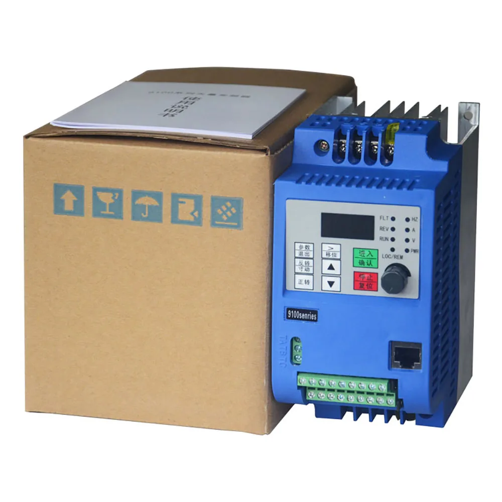 Шпиндель инверторный привод переменного тока 1.5kw/2.2kw 220v преобразователь частоты 3