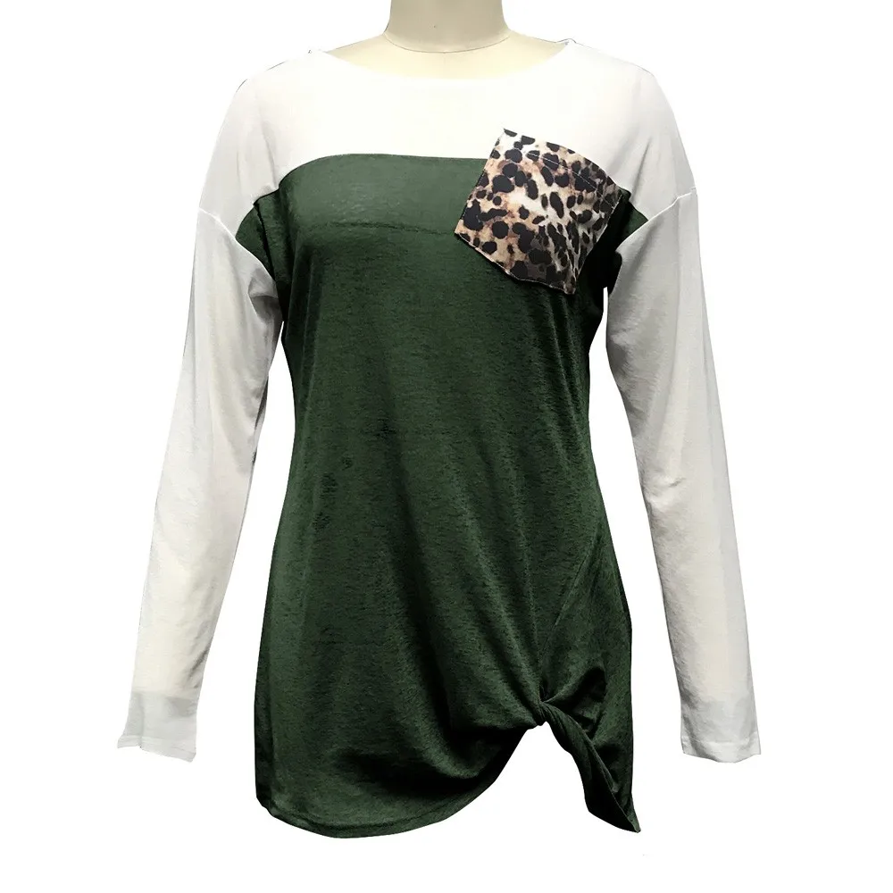 LIVA GIRL Базовая Женская Полосатая футболка с круглым вырезом и длинными секциями, повседневный топ для скейтборда, Спортивная рубашка с длинными рукавами, свободный свитер - Цвет: Зеленый
