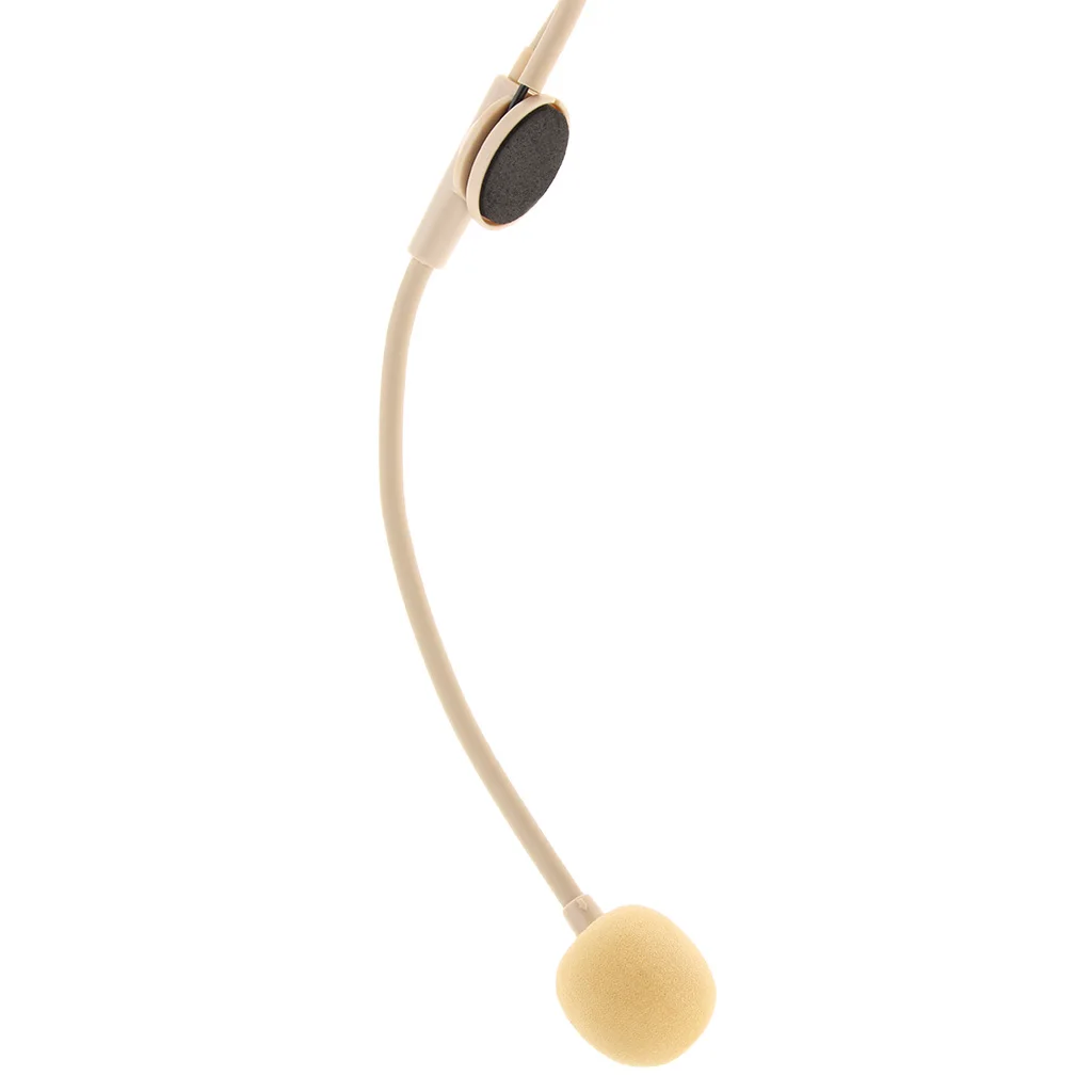 Professional 3.5mm Earphone Earhook Headset Microphone Uni-directional Mic for Tour Guide Teaching Lecture
