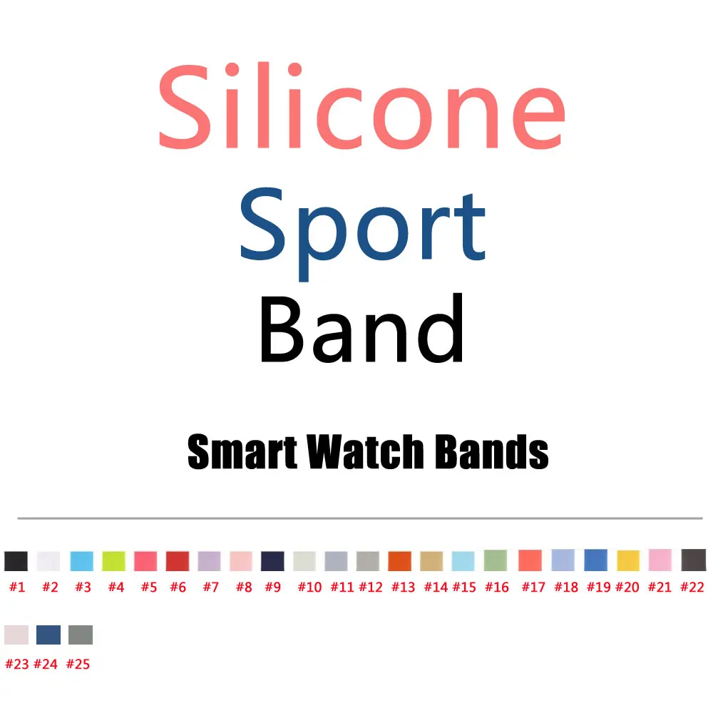 

2018 New Colors Dark Olive/Rose Red/Cocoa/Pink sand Silicone Strap For Apple Watch Band 42mm 38mm 44mm 40mm Series 4 & 3 & 1 & 2