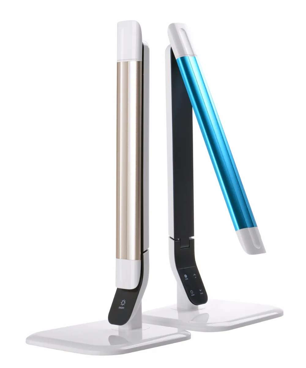 2019 سبيكة لمبة مكتب eyeshield عكس الضوء اللمس مصابيح طاولة درجة حرارة اللون قابل للتعديل الراقية الأزياء مصباح ليد هدية لمبة مكتب