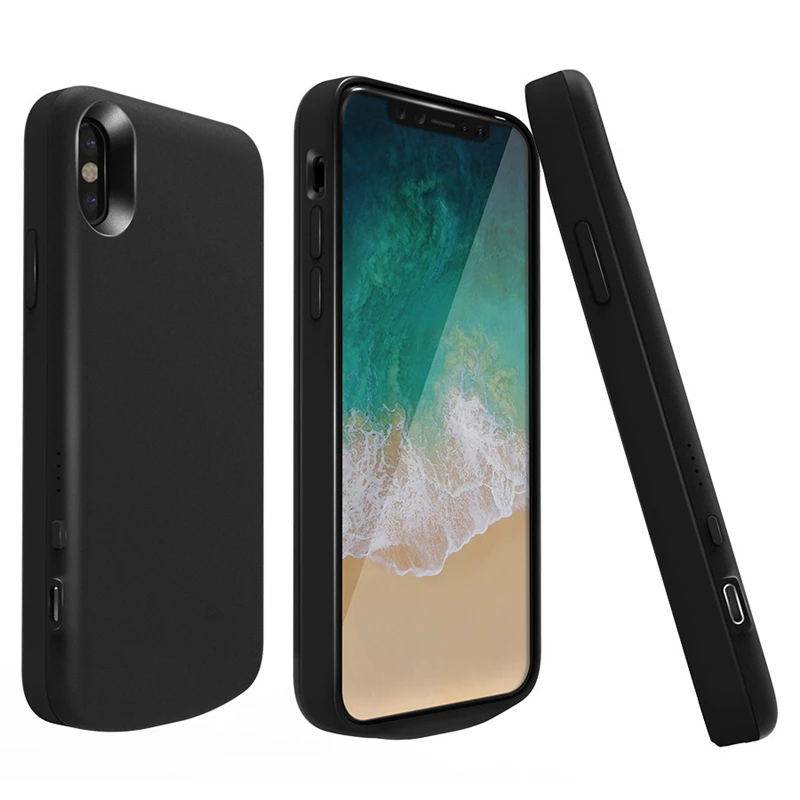 Ultra Thin 5000mAh External Backup Power Bank For iPhone X