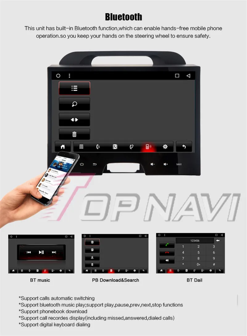 car audio android For KIA Sportage R 2011