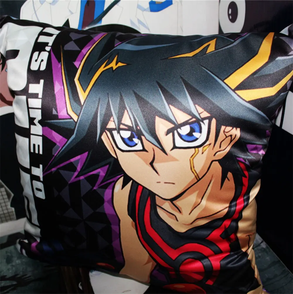 Аниме Yu-gi-oh Dm для косплея «Дуэль монстров Gx усилительный насос 5ds Zexal; а-дистанционного управления rcv подушки Чехол Подушка Чехол Yuya детская Sakaki Ями юги дома/кровать диван/автомобиль Декор