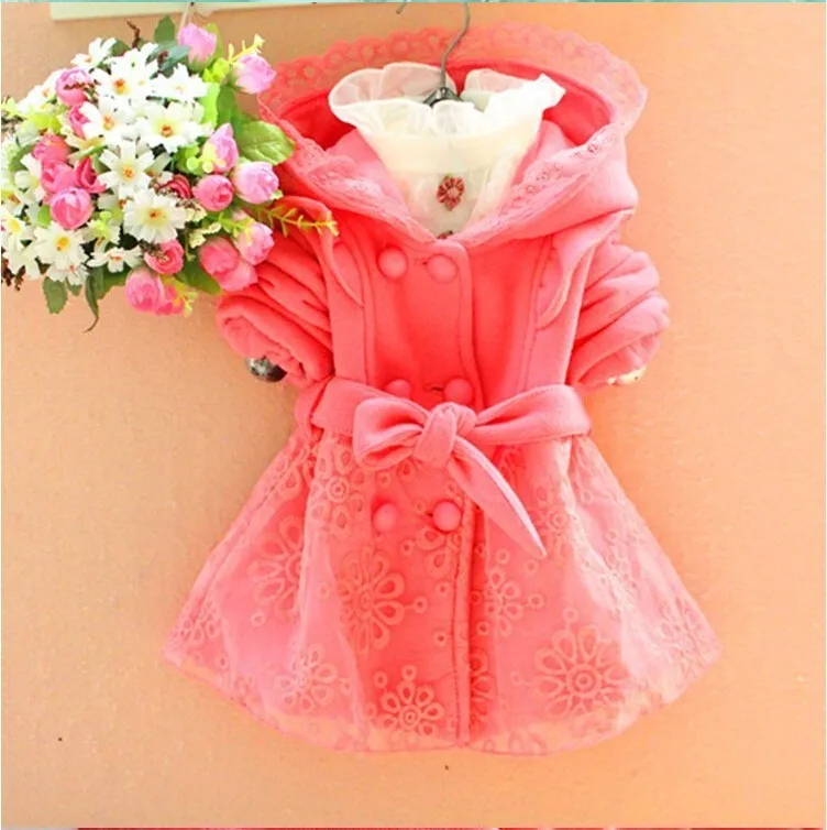 Nysrfz/ детская весенне-осенняя куртка детские толстовки с капюшоном для девочек Одежда для маленьких девочек Детская верхняя одежда красного, синего цвета, розового цвета