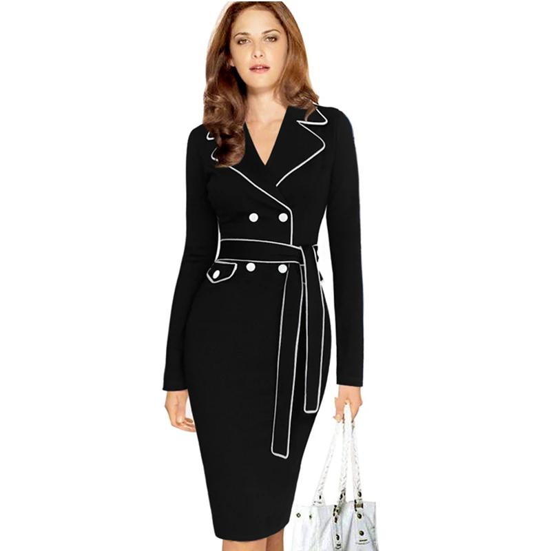2019 Новая мода весна лето элегантная женская одежда с длинным рукавом платье
