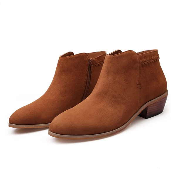 Suede Angle Boots Yu Kube Women's Ankle 2017 Hi