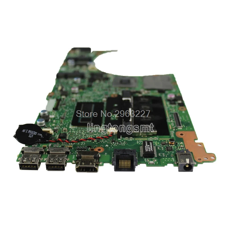 S551LN материнская плата i3CPU REV2.2 GT840 2G RAM для For Asus K551L K551LB S551L ноутбука плата|motherboard