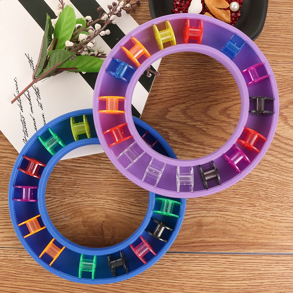 

1 PC Bobbin Holder Rubber Sewing Machine Bobbinsaver Organizer Storage For Sewing Embroidery 13.3x13.3x2cm