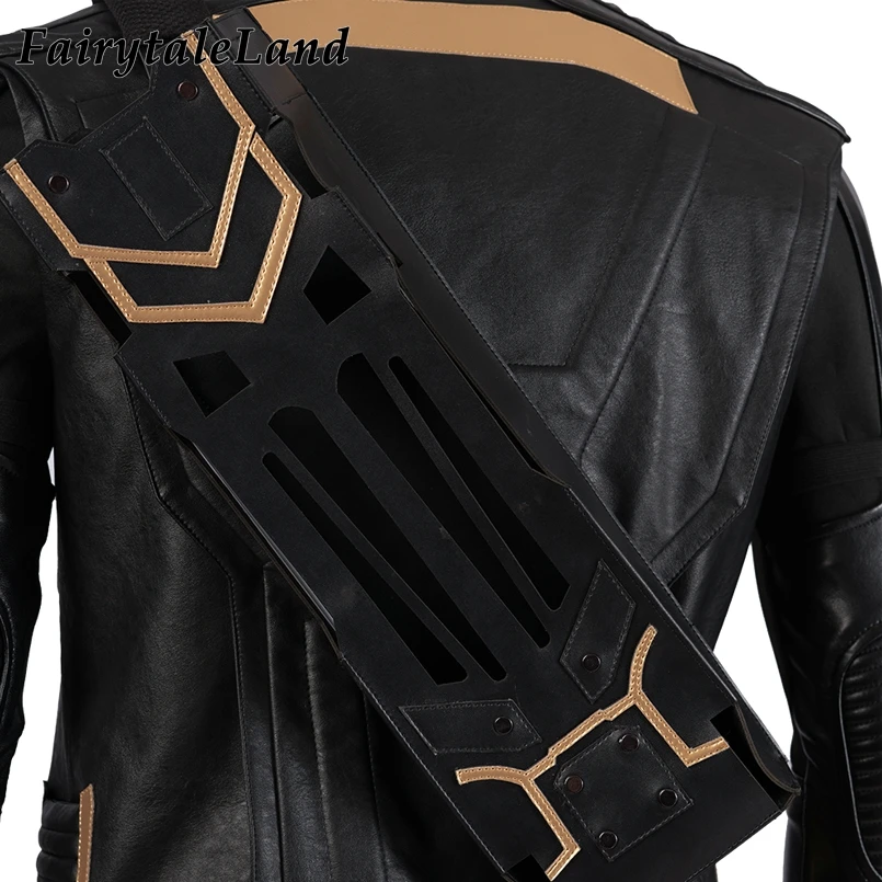 Avengers 4 Clinton Barton Hawkeye costume Halloween Costumes cosplay Avengers Endgame Superhero outfit with Quiver Custom Made
