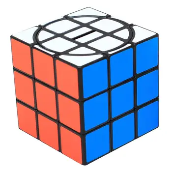 

2019 New Arrivals ZCUBE 3x3 Money Pot Magic Cube Piggy Bank Puzzle Toy Novelty Gift - Colorful