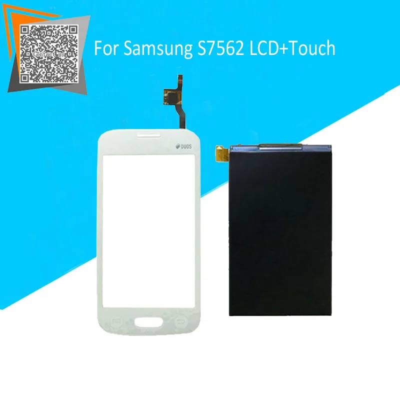 

Brand NEW for Samsung Star Plus S7262 LCD Screen 1pcs + 1pcs Touch Screen Black/White Replacement Parts