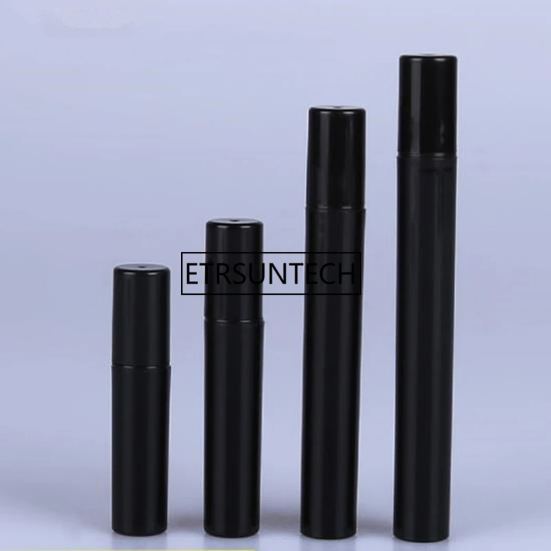 

2/3/4/5 мл Черно-белая пластиковая бутылка-распылитель маленькие флаконы для парфюма горловина под обжимной колпачок пластиковая бутылка для духов F1335