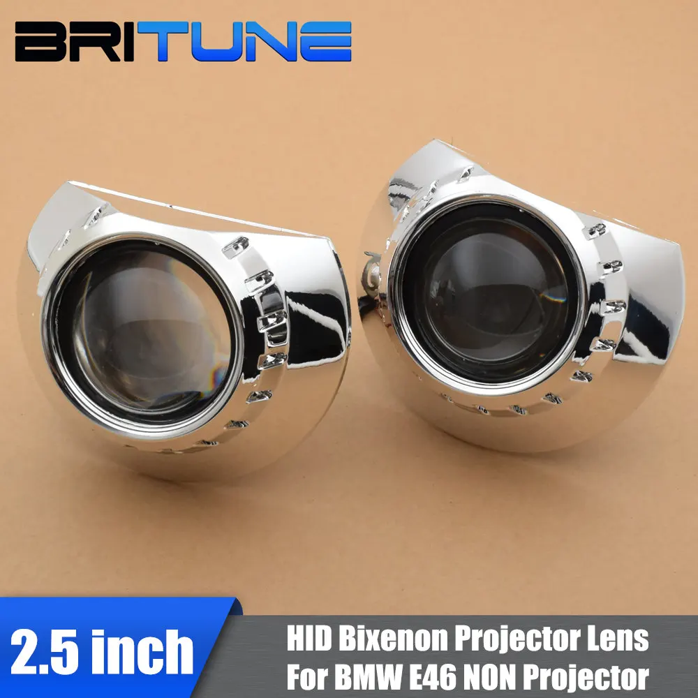 Fits For BMW E46 M3 ZKW 2.5'' HID Bixenon Projector Lens Headlight