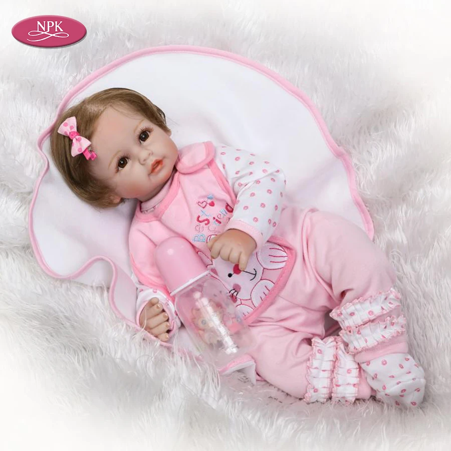 Lifelike Reborn Baby Doll Girl Pinke princess Doll  (7)