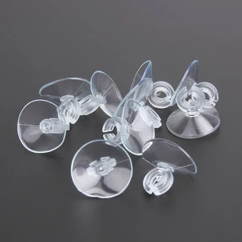 

10pcs/Lot Aquarium Sucker Suction Cup for 4/6mm Air Line Pipe Tube Wire Holder Used for aquarium and any glass surface