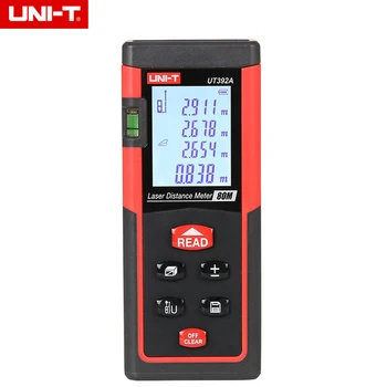 

UNI-T 80M/100M/120M Handheld Digital Laser Distance Meter UT392A/UT392B/UT392C Range Finder Measure Area/Volume Tool