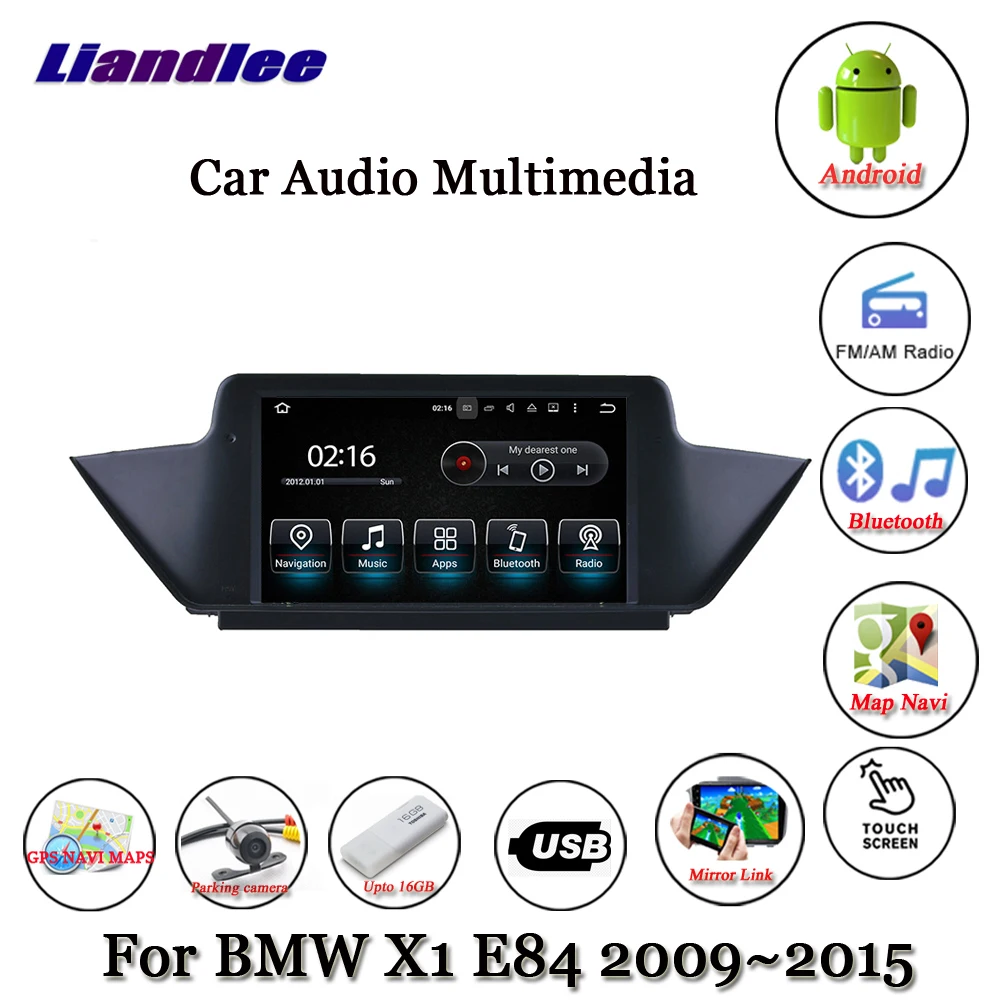 Liandlee Android 7,1 для BMW X1 E84 2009~ стерео радио видео Wifi ТВ Carplay камера gps Navi навигация Мультимедиа(без DVD