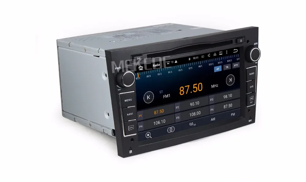 Cheap MEKEDE Quad Core 2G RAM Android 7.1 Car DVD Player For Opel Astra H Vectra Corsa Zafira B C G Radio GPS Stereo free shipping 24