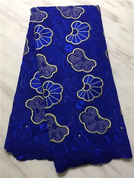 

Hot Sale African Tulle Lace Fabric Embroidered Nigerian Guipure Lace Fabric High Quality Cotton Lace French cotton Lace Fabric