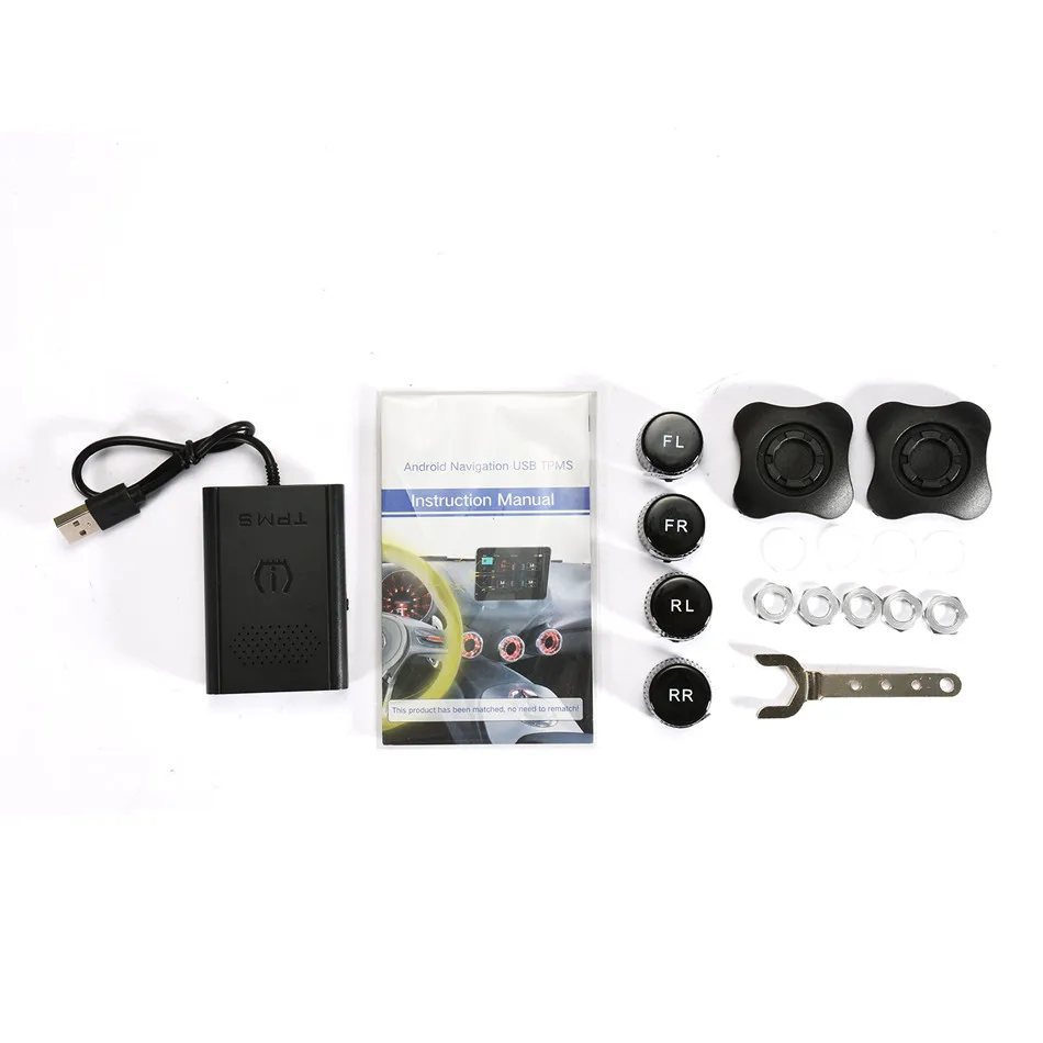 Автомобильный TPMS Android система контроля давления в шинах для ОС DVD плеер USB