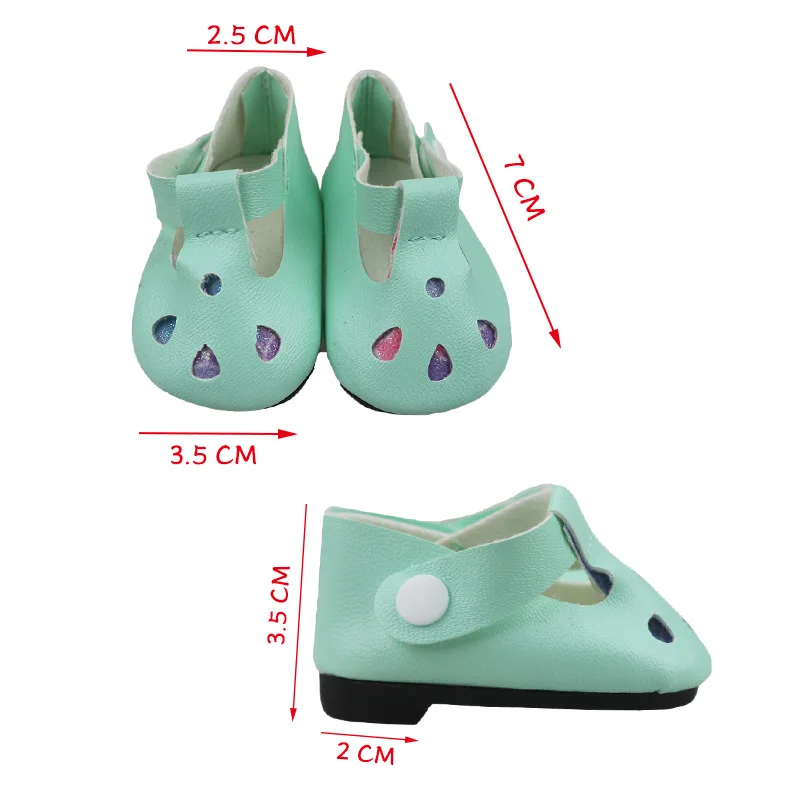 New-Style-7cm-Doll-Accessories-Shoes-hole-leather-shoes-Mini-Toy-Shoes1-6-Doll-Boots-For (1)