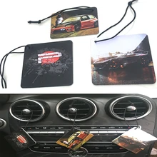 Пароль JDM СТИЛЬ ароматный освежитель воздуха сильный парфюмированный автомобильный Блестящий бумажный подвесной автомобиль для Civic STI