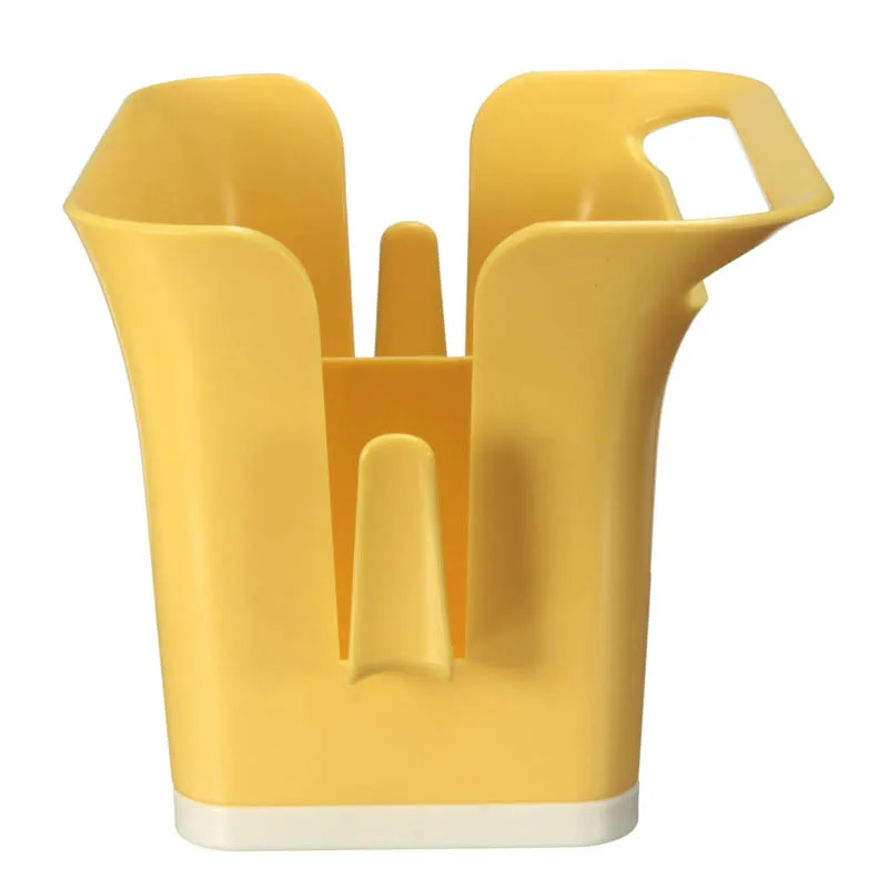 FHEAL Kitchen Storage Rack Cutlery Towel Brush Sponge Drain Shelf Bathroom CosmeticToothbrush Toothpaste Partition Organizer Box (32)
