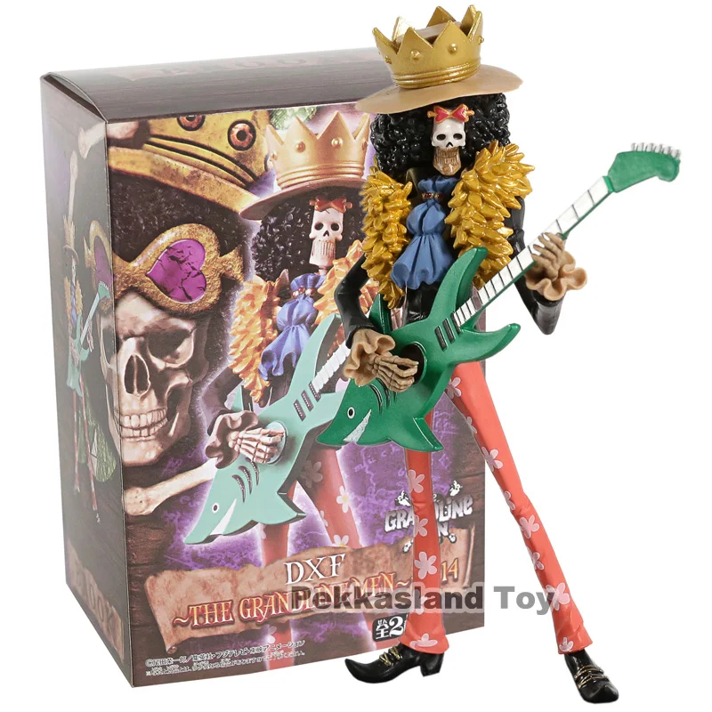 Аниме one piece The Grandline Lady Man Брук Нико Робин арлонг Верго Yasopp Коллекция игрушечных фигурок на Рождество - Цвет: Brook box