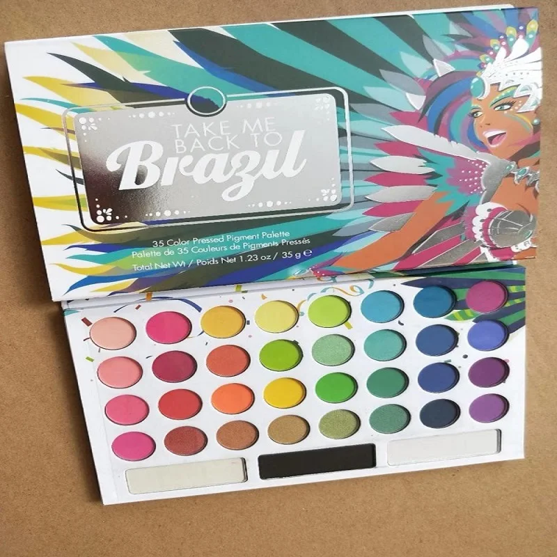 2019New 35 Color eye shadow TAKE ME BACK TO BRAZIL EyeShadow Palette instock