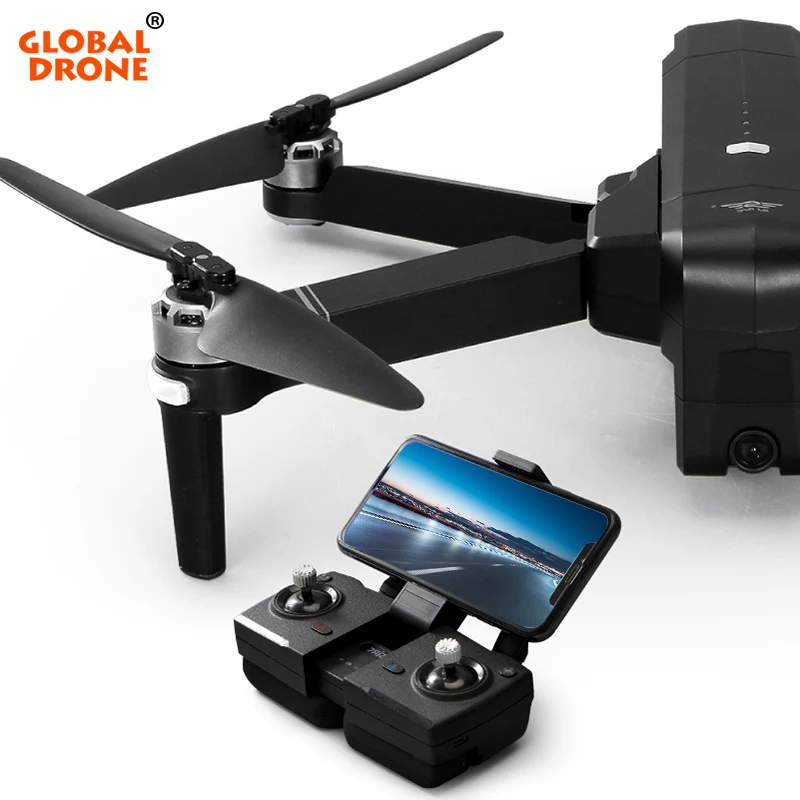 

Global Drone Profissional GPS Drone with HD Camera Long Flight Time Quadrocopter Wifi FPV RC Foldable Dron VS CG033 F11