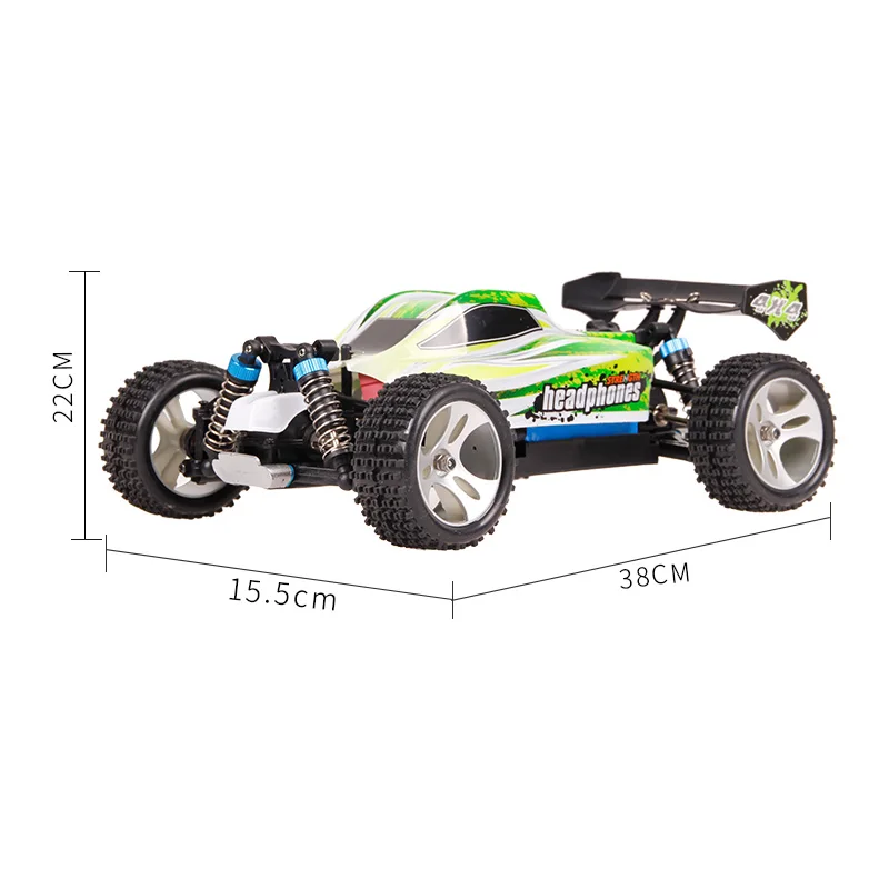 1:18 Supper Racing Car Wltoy A959/B-A Remote Control Car 2.4GHz 4WD RC Car 35-70km/h High speed RC electric car Toy Gift for Boy