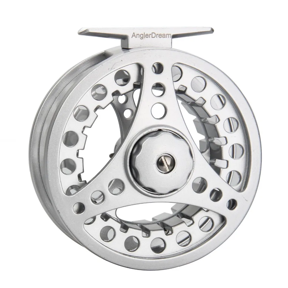 ANGLER DREAM Fly Fishing Reel Fishing Accessories 1/2 3/4 5/6 7/8 WT Aluminum Alloy Carp Gear Tackle Kit Fly Reel Fly Line Combo